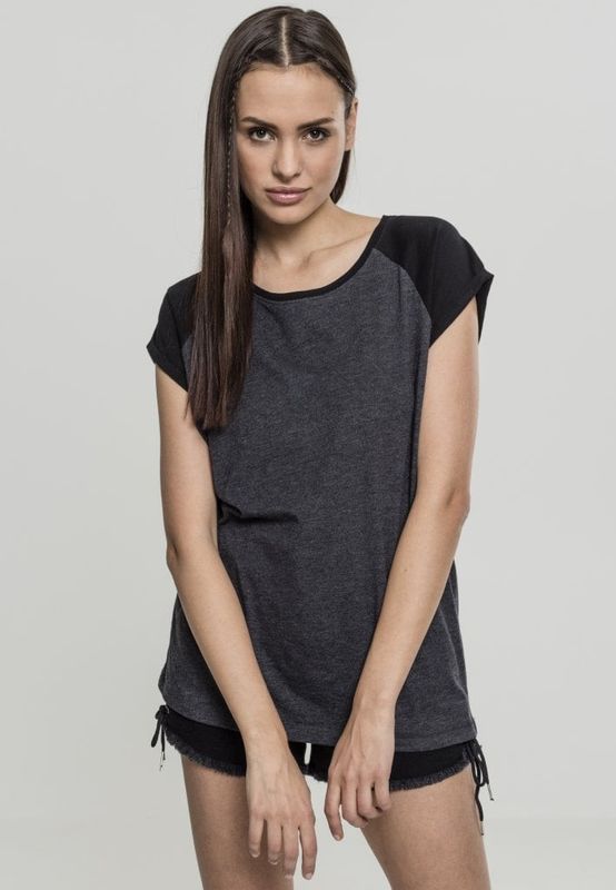 Dame kontrast T-shirt