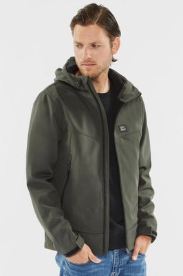 Fleece lined softshell jacket - men