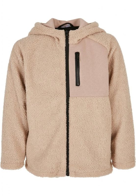 Boys Hooded Sherpa Zip
