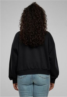 Short-sleeved V-neck sweater for ladies.
