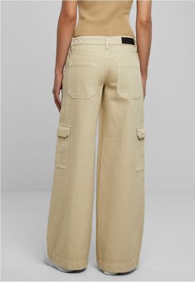 Versatile Waist-High Denim Pants