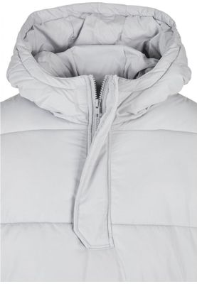 Hooded Cropped Pull Over Jacket