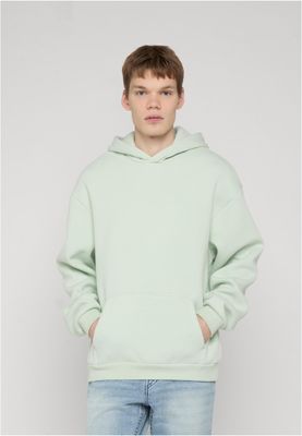 Huvtröja för herr med fluffy oversize – frostmint
