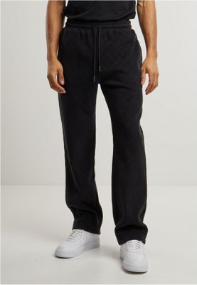 Jacquard Velvet Wide Sweatpants
