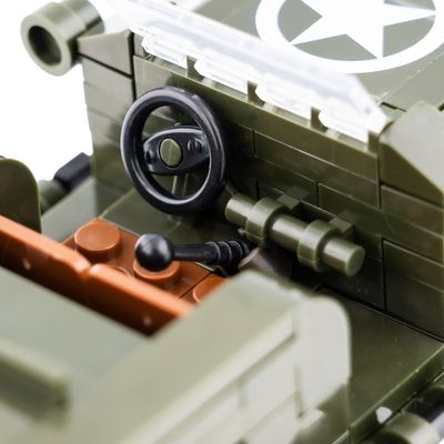 WWII Jeep US Army - Sluban - M38-70210