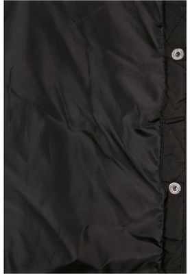 Ladies Oversized Diamond Quilted Hooded Coat