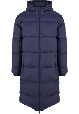 Lång puffer jacka herr