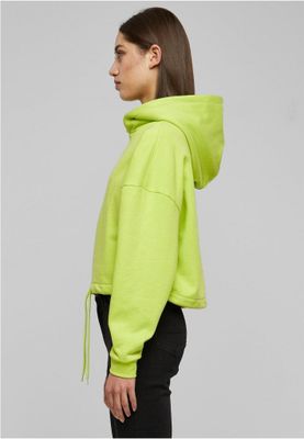 Kort oversized hoodie dam