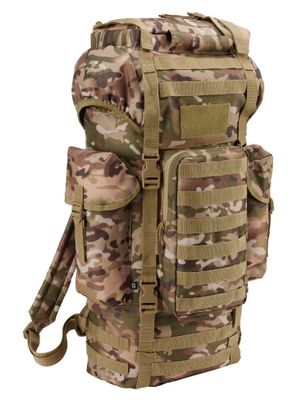 Vandrerygsæk camo med MOLLE