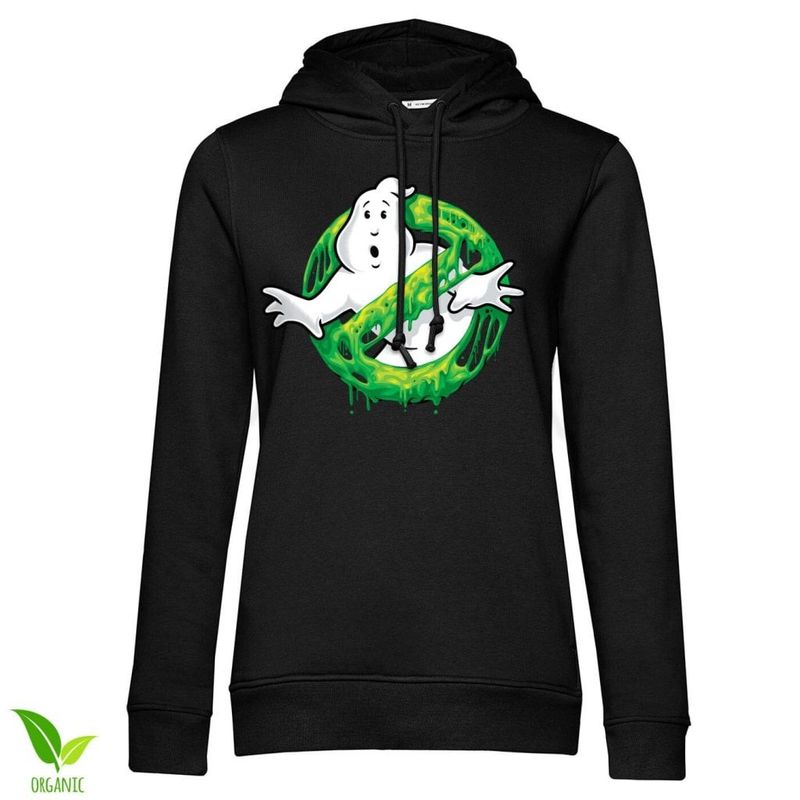 Ghostbusters Slime Logo Girls Hoodie