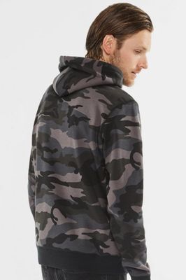 Camo hooded sweatshirt