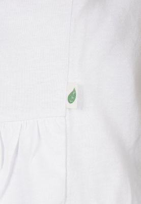 T-shirt with ruffles in organic cotton