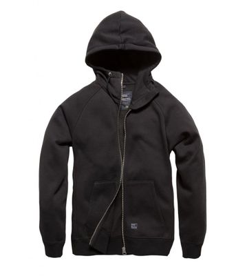 Basic zipped hoodie