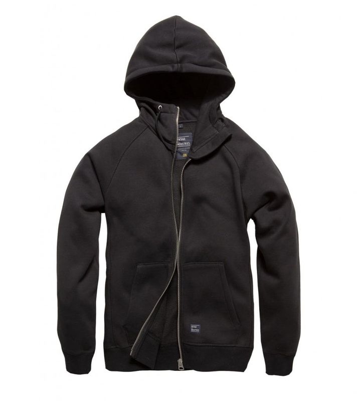 Basic zipped hoodie