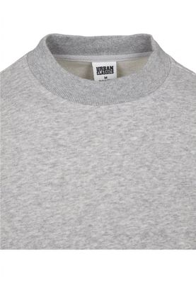 Terry crew oversize sweatshirt