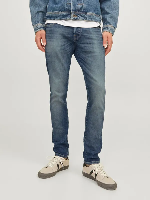 Slim fit jeans GLENN icon för herr – blue denim