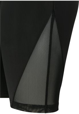 Black bicycle trousers with mesh detail lady