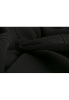 Sweatshirt with knitted fabric
