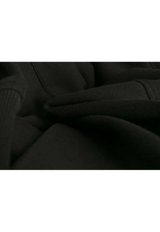 Sweatshirt with knitted fabric