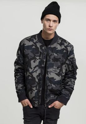 Vintage bomberjacket camouflage