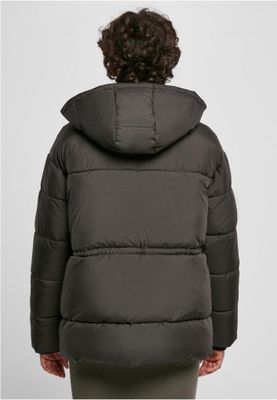 Ladies Waisted Puffer Jacket