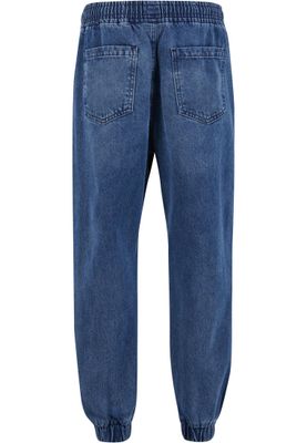 Slim Fit Jogg-jeans för män med dragskoförslutning