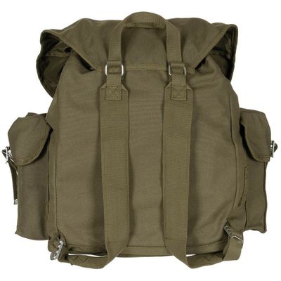 BW canvas backpack