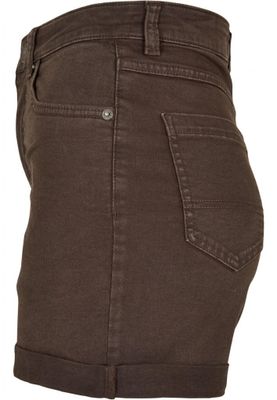 Colored Stretch Jeans Shorts Women