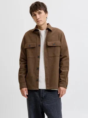 Overshirt med skjortkrage