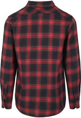 Checkered flannel shirt