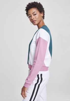 Kort sweatshirt i tre farver dame