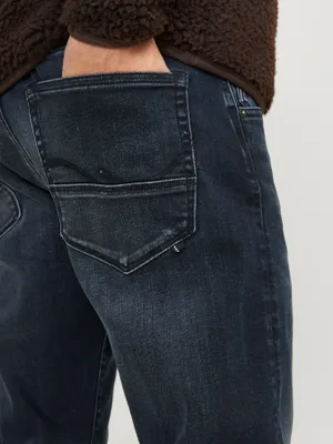 Slim fit jeans GLENN fox för herr – blue denim