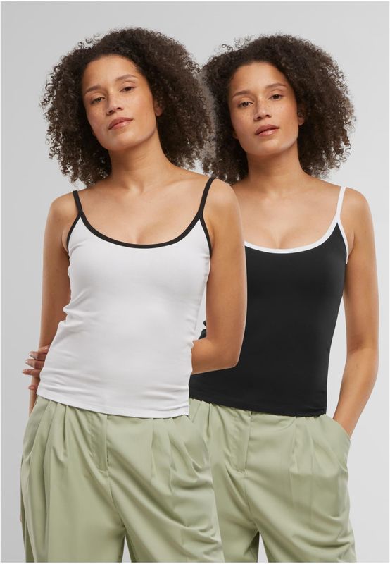Mångsidiga Kontrast Bastoppar 2-Pack