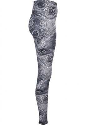 Black oil leggings