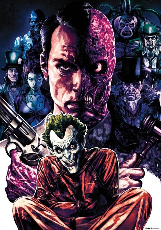 Batman Villains Poster
