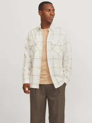 Rutig overshirt herr