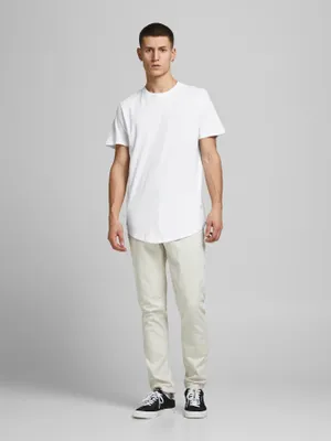 3-pack T-shirt med runt avslut