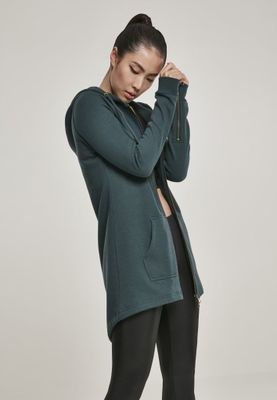 Long ziphoodie lady