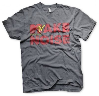 Make Noise - MTV T-Shirt: Make a statement with this MTV T-Shirt! Show your support for the music channel and make some noise!