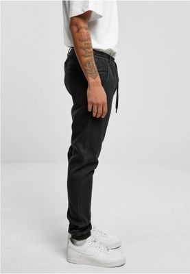 Jeans med elastik i taljen til mænd