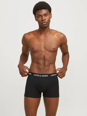 Svarta boxershorts i stretchigt tyg 3-pack