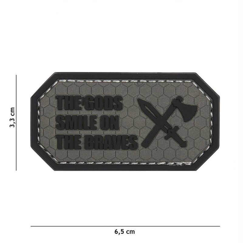 Guderne smiler til de modige - Grå - PVC-plaster