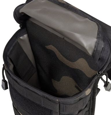 Leg bag with MOLLE system camo