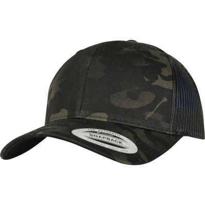 Camouflage trucker cap