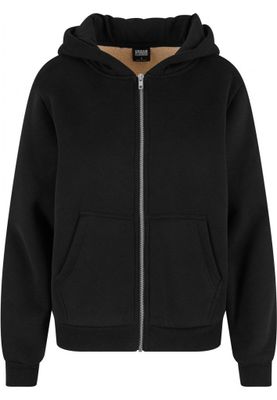 Ladies Bonded Sherpa Zip Hoody