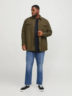 Marinblå Plus Size T-shirt Jack & Jones