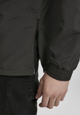 Hidden Hood Pull Over Jacket