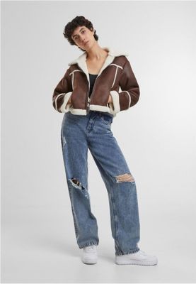 Women's shearling jacket
