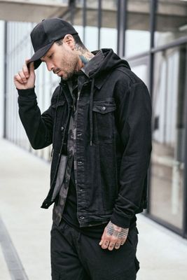 Cradock Denim Sweat Jacket