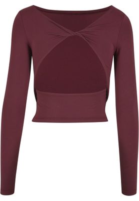 Tom T-shirt Cherry för dam – enfärgad